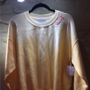 NEW! Park Barrett Crewneck Vacay embroidered Sweatshirt